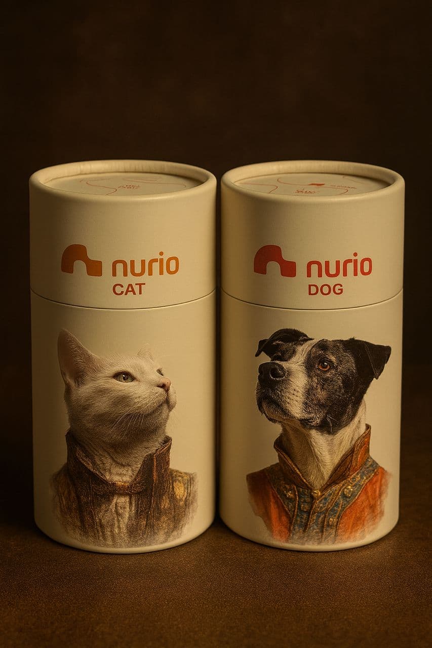 Nurio Cat ve Nurio Dog — her ikisi birlikte